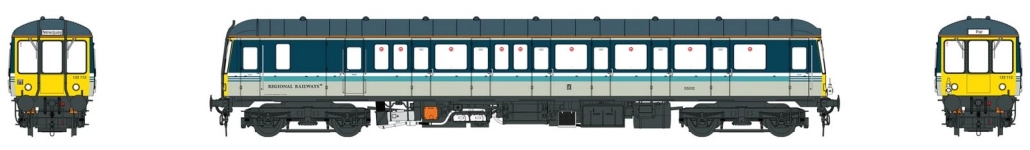 Heljan HE14012661 - TT - Triebwagen Class 122, Regional Railways, Ep. IV